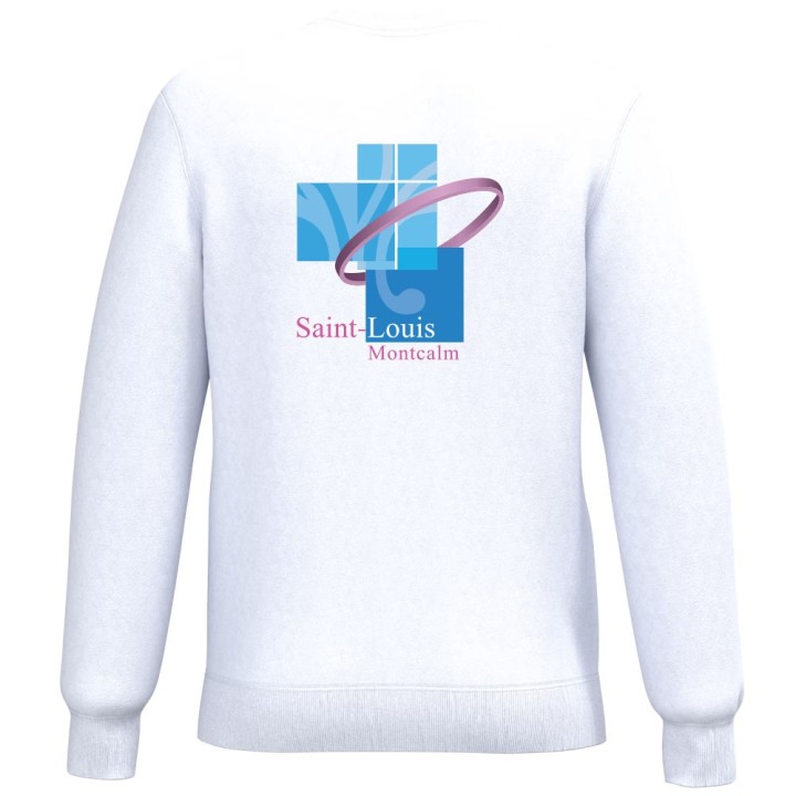 PULL COL ROND LOGO DOS CLASSIQUE